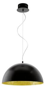Eglo VINTAGE 94228 Závesné svietidlo GAETANO LED čierne/zlaté 24W=2210lm