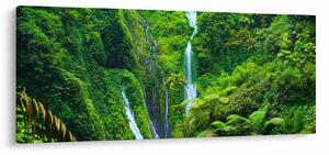 Obraz - Vodopády Madakaripura, východná Java, Indonézia (120x50 cm)