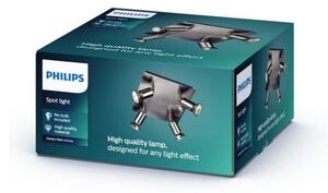 Philips 55034/17/PN Carrea bodové svietidlo 4xGU10 matný chróm