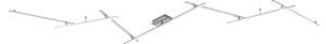 TRIO 674610707 INDIRA stropné svietidlo LED 20W/2150lm, 8W/850lm 3000K matný nikel, switchdimmer