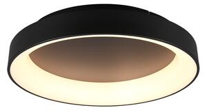 TRIO 671290132 GIRONA stropné svietidlo LED D600mm 48W/5600lm 2700-6000K čierna matná, stmievateľné, diaľkový ovládač