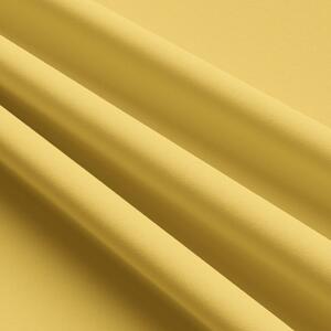 Záves na riasiacej páske so zirkónmi 140x250 cm pastelovo žltý