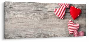 Obraz - Srdiečka (120x50 cm)