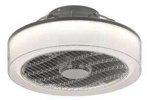 Rabalux 6857 Dalfon stropné svietidlo s ventilátorom LED D395mm 30W/1500lm 3000-6000K sivá, stmievateľné, diaľkové ovládanie