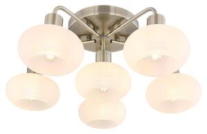 Rabalux 3918 Sorina stropné svietidlo 6xE14 D485mm mosadz, biela