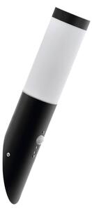 Eglo 79544 - Vonkajšie svietidlo so senzorom MONTALLEGRO 1xE27/15W/230V IP44 čierna