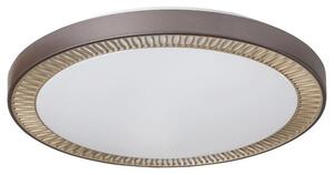 Rabalux 3000 Matea stropné svietidlo LED D500mm 40W/3200lm 3000-6000K hnedá, stmievateľné, diaľkové ovládanie