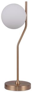 Italux TB-3300-1-HBR stolové svietidlo Carimi 1x5W G9 mosadzná medená, biela