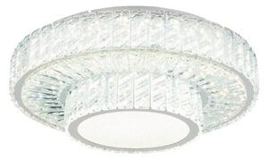 GLOBO 67162-50D MUCKY stropné svietidlo D500mm LED 50W/3965lm 2700-6000K chrómová, priehľadná, diaľkový ovládač