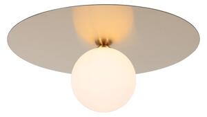 Italux PLF-201923-1 stropné svietidlo Spoletto D450mm 1x40W G9 zlatá, biela