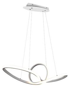 TRIO R32751131 SANSA závesné svietidlo LED 28W/3300lm 4000K, matná biela, switchdimmer
