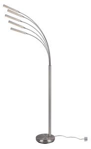 TRIO R41031507 REED stojacia lampa LED 5x4,5W/360lm 3000K, matný nikel, switchDimmer