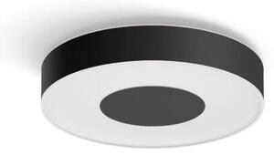 Philips HUE LED White and color Ambiance 41163/30/P9 Infuse M stropné svietidlo 33,5W 2350lm 2200-6500K+RGB 38,1cm čierne stmievateľné BlueTooth