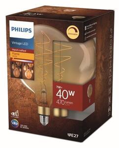 Philips 8719514313781 LED žiarovka E27 7W/40W 470lm 1800K G200 GOLD stmievateľná