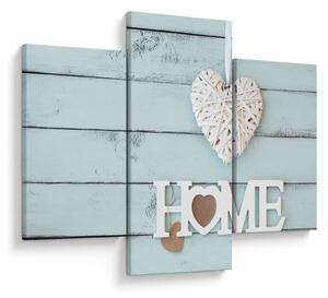 Obraz - I love home (90x60 cm)
