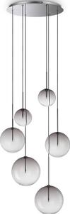 Ideal Lux 345413 EQUINOXE závesné svietidlo 6xG4 dymová