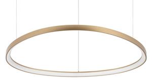 Ideal Lux 341637 GEMINI závesné svietidlo LED 78W 8600/5130lm 2700K mosadzná ON-OFF