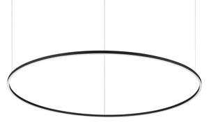 Ideal Lux 342184 ORACLE SLIM závesné svietidlo D1500mm LED 77W 7450/3440lm 4000K čierna DALI