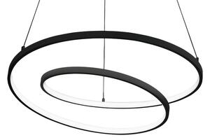 Ideal Lux 342443 OZ závesné svietidlo D800mm LED 52W 6400/2570lm 4000K čierna ON-OFF