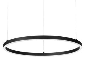 Ideal Lux 342009 ORACLE SLIM závesné svietidlo D500mm LED 29W 2850/1290lm 2700K čierna ON-OFF