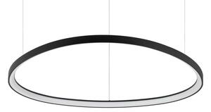 Ideal Lux 341620 GEMINI závesné svietidlo LED 78W 8600/4260lm 2700K čierna ON-OFF
