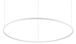 Ideal Lux 342177 ORACLE SLIM závesné svietidlo D1500mm LED 83W 7850/4960lm 2700K biela ON-OFF