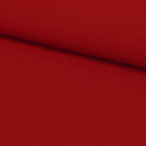 Jednofarebná látka Panama stretch MIG12 červená