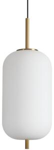 Ideal Lux 314952 UMILE-2 závesné svietidlo LED 20W 2000/1420lm 3000K zlatá, biela