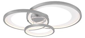 TRIO 673810306 GRANADA stropné svietidlo LED 36W/4300lm 3000K chróm, switchdimmer