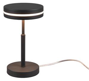 TRIO 526510142 FRANKLIN stolové svietidlo LED D140mm 6W/700lm 3000K antracit