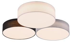 TRIO 621910317 LUGANO stropné svietidlo LED D645mm 38W/4200lm 3000K biela, šedá, čierna, switchdimmer