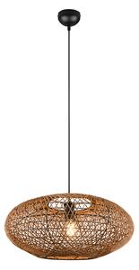 TRIO 312300136 HEDDA závesné svietidlo D520mm 1xE27 matná čierna, sisal