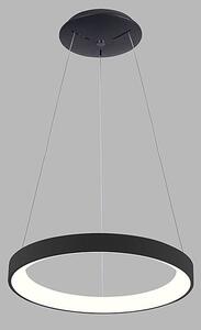LED2 3271853 BELLA SLIM P závesné svietidlo LED D480mm 38W/2660lm 3000K/4000K čierna
