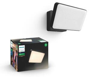 Philips Hue White 8719514382763 Welcome Exteriérový Reflektor LED 28W/2300lm 2700K IP44 čierna