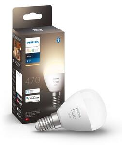 Philips Hue White 8719514356696 LED žiarovka E14 5,7W/470lm P45 kvapka 2700K bluetooth