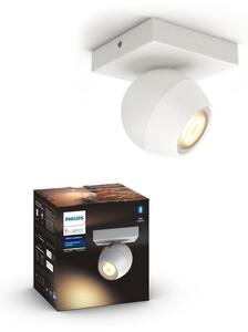 Philips Hue White Ambiance 8719514339187 BUCKRAM nástenné bodové svietidlo 1xGU10 5.5W/250lm 2200-6500K biela bluetooth
