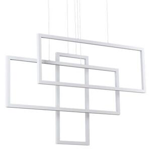 Ideal Lux 253589 FRAME závesné svietidlo LED 93W/9600lm 3000K biela