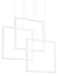 Ideal Lux 253596 FRAME závesné svietidlo LED 80W/8600lm 3000K biela