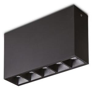 Ideal Lux 244884 LIKA stropné svietidlo LED 12,5W/1100lm 3000K čierna
