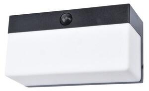LUTEC CONNECTED 6941502330 FRAN exteriérové solárne nástenné svietidlo LED 10W 800lm 2700-6500K IP44 čierna so senzorom