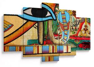 Obraz s egyptskými motívmi (150x105 cm)