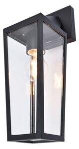 LUTEC 5296602012 PINE exteriérové nástenné svietidlo E27 40W IP44 matná čierna