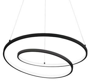 Ideal Lux 269436 OZ závesné svietidlo LED D600mm 47W/5000lm 3000K čierna