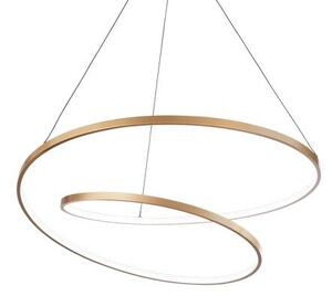 Ideal Lux 269443 OZ závesné svietidlo LED D600mm 47W/5000lm 3000K mosadz