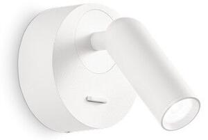 Ideal Lux 260600 BEAN nástenné bodové svietidlo LED 3,5W/220lm 3000K biela