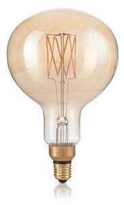 Ideal Lux 223940 LED žiarovka E27 Vintage G160 4W/320lm 2200K jantárová, globe, stmievateľná