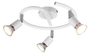 TRIO R80913931 PARIS bodové svietidlo D260mm 3xGU10 matná biela