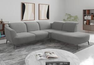 ROHOVÁ SEDAČKA, textil, sivá Sit & More - Sedačky, Online Only