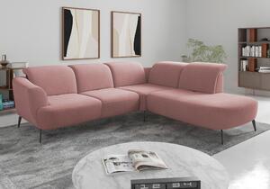 ROHOVÁ SEDAČKA, textil, staroružová Sit & More - Sedačky, Online Only