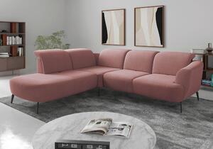 ROHOVÁ SEDAČKA, textil, staroružová Sit & More - Sedačky, Online Only